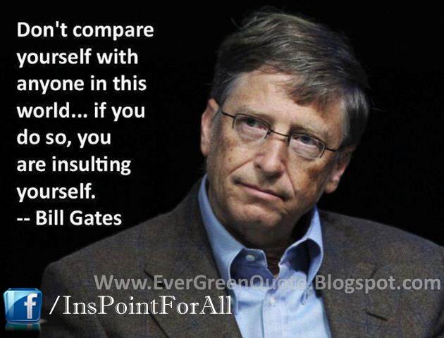 Quotes by BILL GATES in Hindi-English  INSPIRATION POINT 